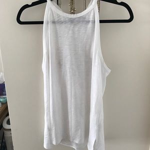 Theory White Halter Top